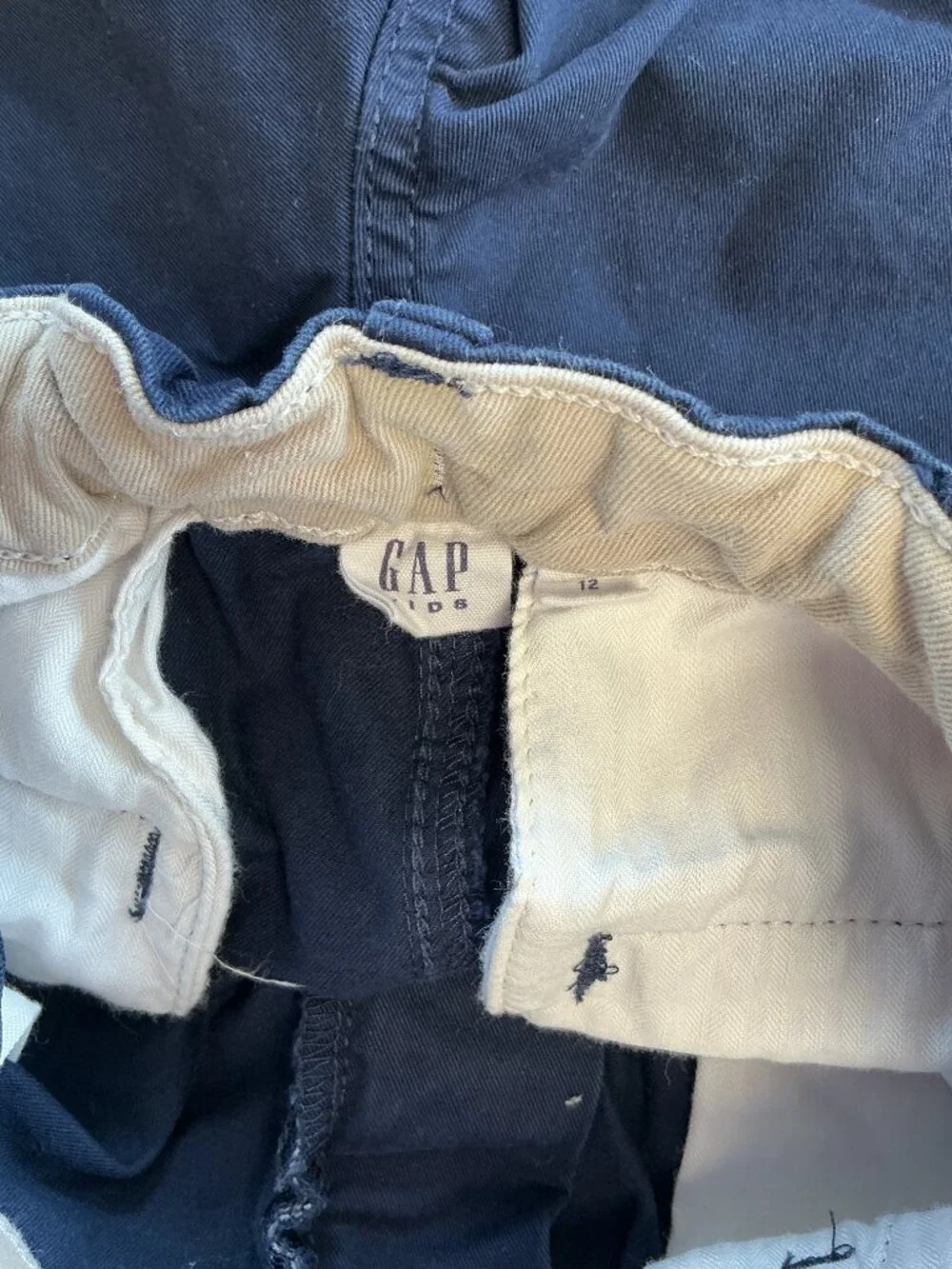 3/$20 Bundle 🌈 Gap Kids Navy Stretch Uniform Shorts Size 12